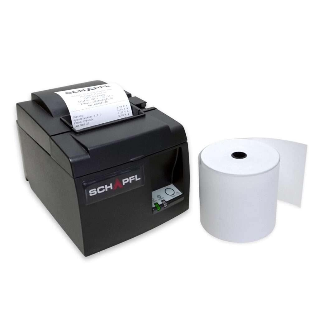 Bonrolle für Thermodrucker 5-er Pack
